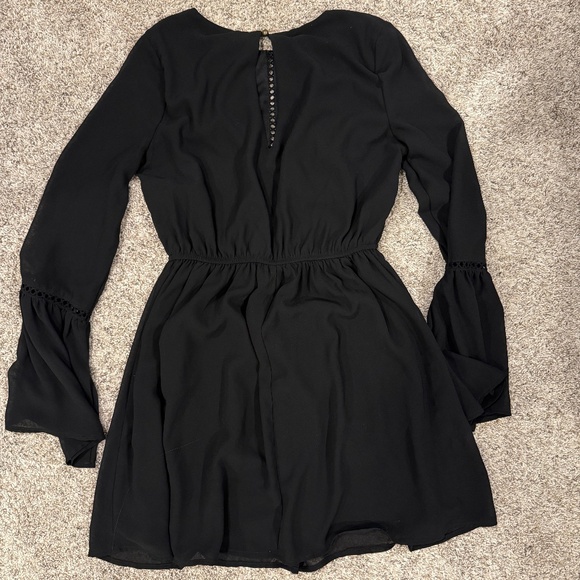 Speechless Black Mini Dress - Picture 5 of 5